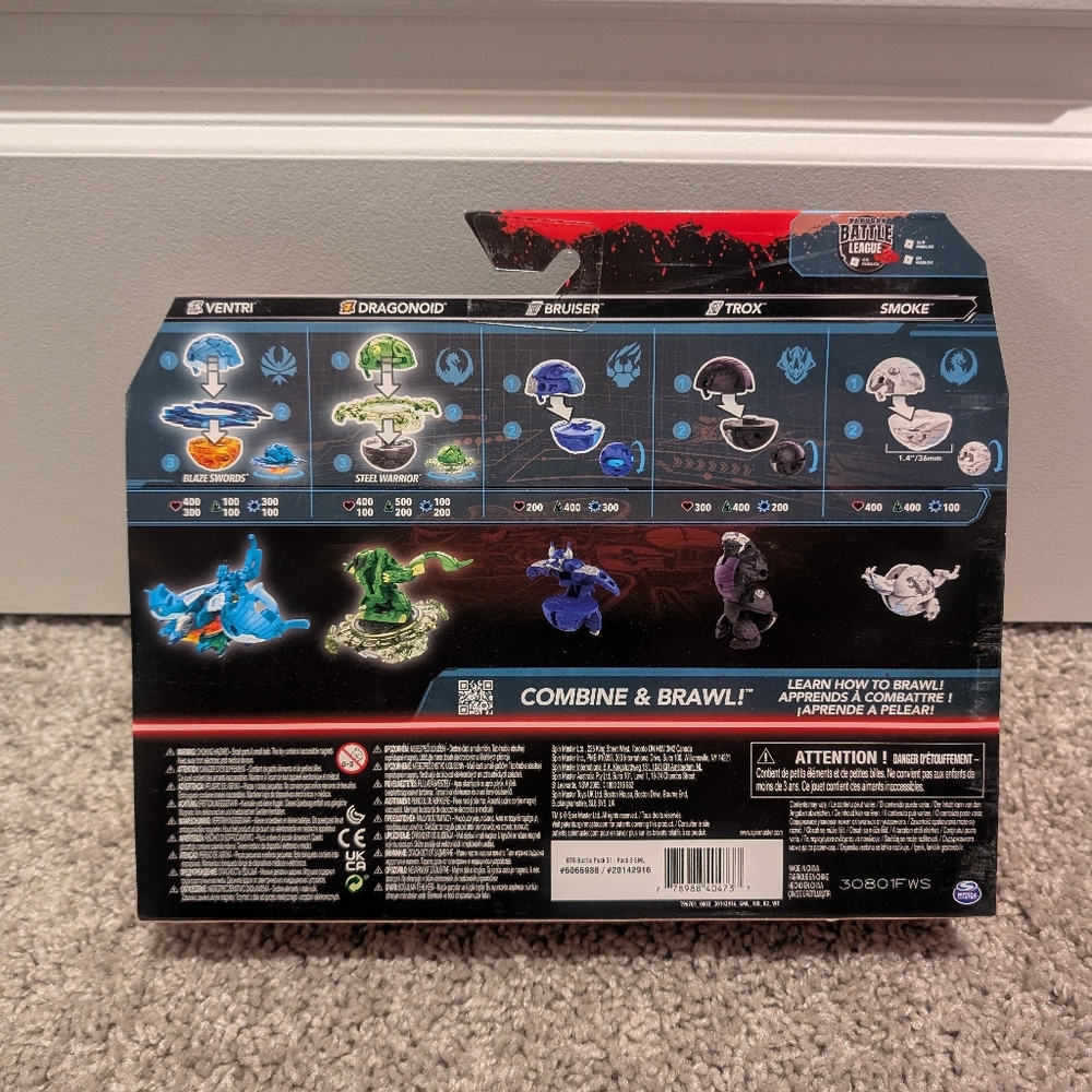 ⭐2/$25⭐New! Bakugan special battle pack set - Picture 2 of 2